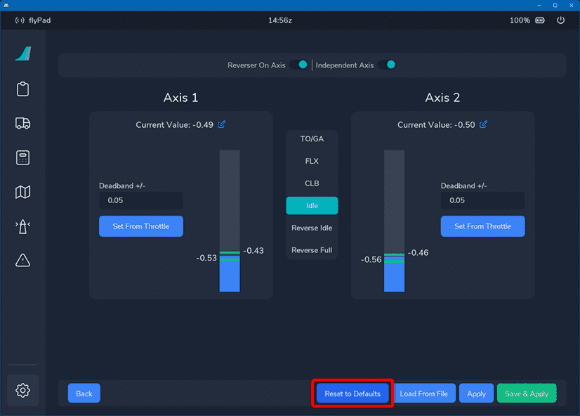 EFB-Calibration-Page