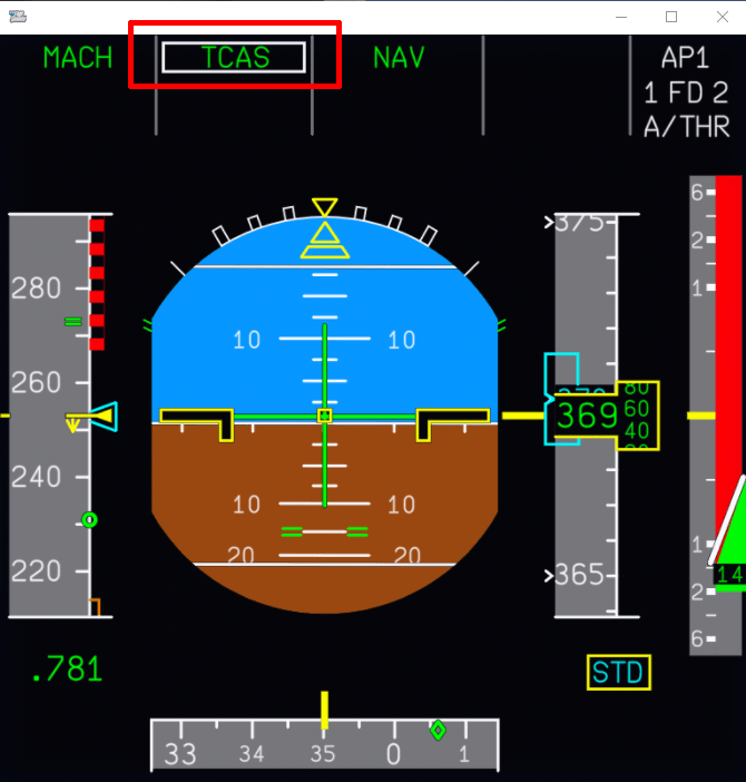 pfd-tcas